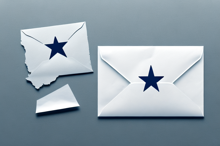 A closed envelope (representing sealed records) and a clean slate (representing expunction)