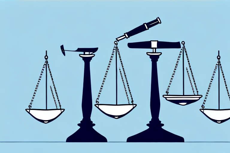 A balanced scale of justice