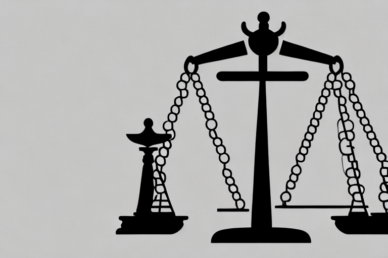 A balanced scale symbolizing justice