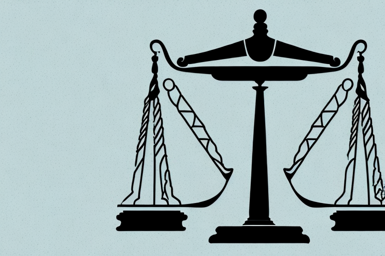 A balanced scale symbolizing justice